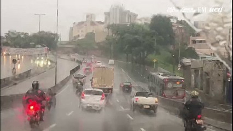 Chuva Forte Inunda BH: Tarde Chuvosa em Cristiano Machado e Santo Antônio!