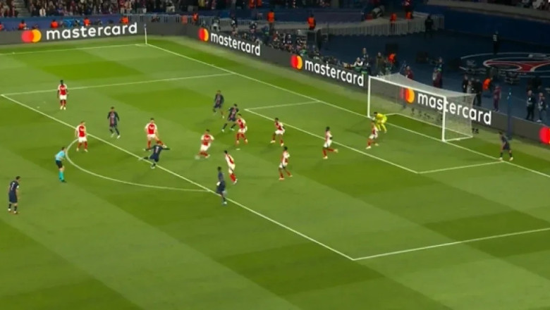 Mastery of PSG players: Ruiz gives Parisians the lead with a fantastic goal